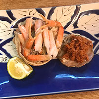 蒸し香箱がに（黒子）