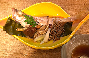 八目酒蒸し