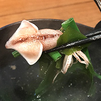 ほたるいか釜茹で