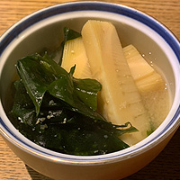 竹の子味噌煮