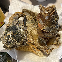 カサゴ唐揚げポン酢